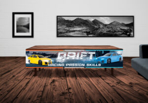 RaceTrack Banner Nacht Lang