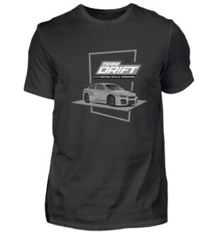 TEAM DRIFT Grau - Herren Premiumshirt-16
