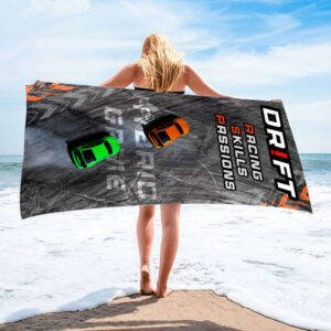 Strandtuch mit Drift Motiv