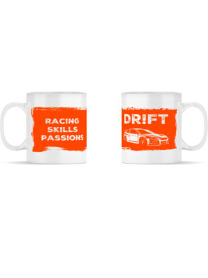 Drift Master Sturmkind Orange Tasse - Panorama Tasse Weiß-3