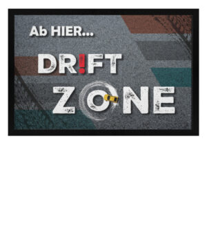 Drift Zone - Fußmatte mit Gummirand-16