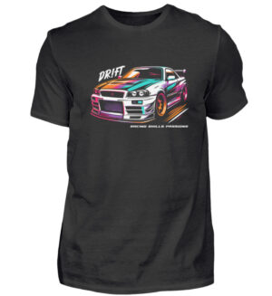 DriftPica Nissan GTR R34 - Herren Premiumshirt