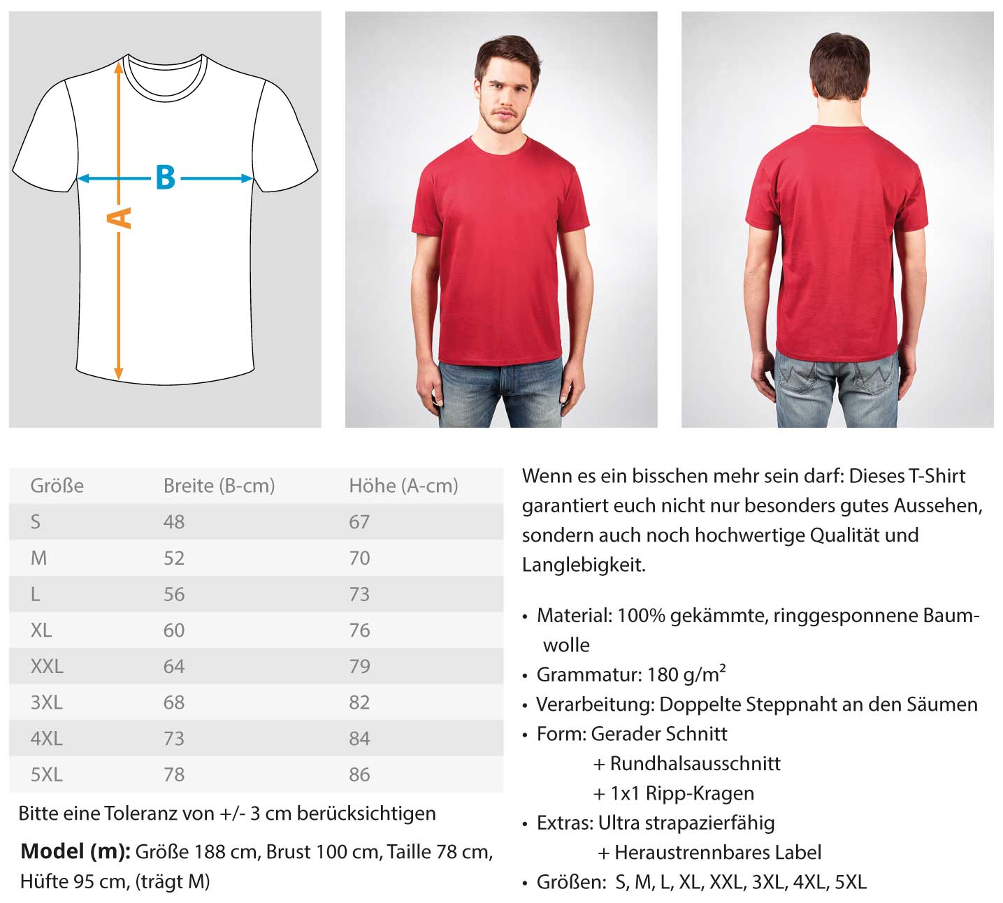 DRIFT Pica Rebell - Herren Premiumshirt – Bild 7