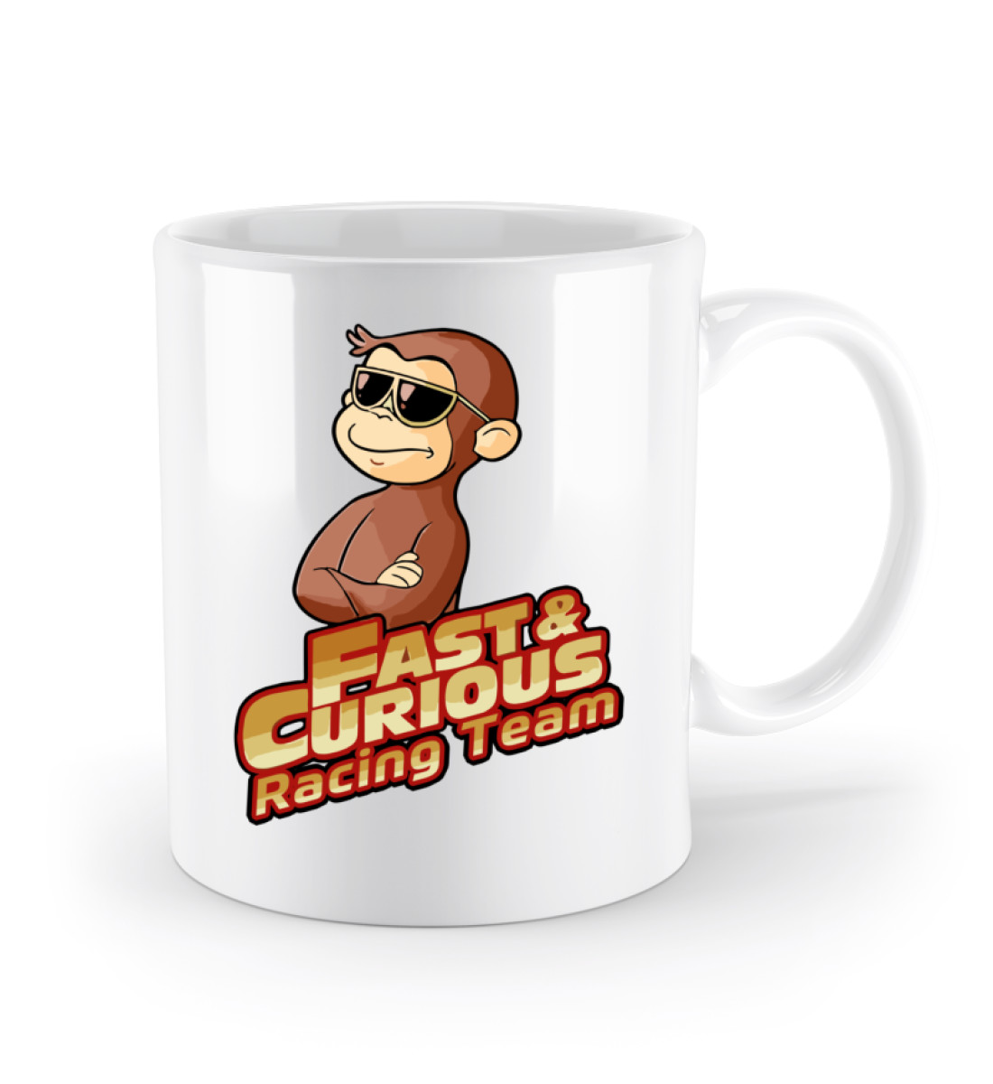 Fast & Curious Racing Team - Standard Tasse-3