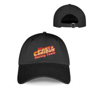 Fast Curious Racing Team - Der kühle Kopf - Baseball Cap mit Stickerei-16