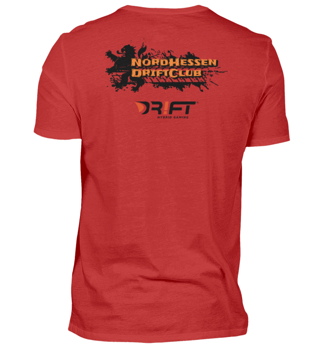 NordHessenDriftClub - Der Fitness Typ - Herren V-Neck Shirt-4