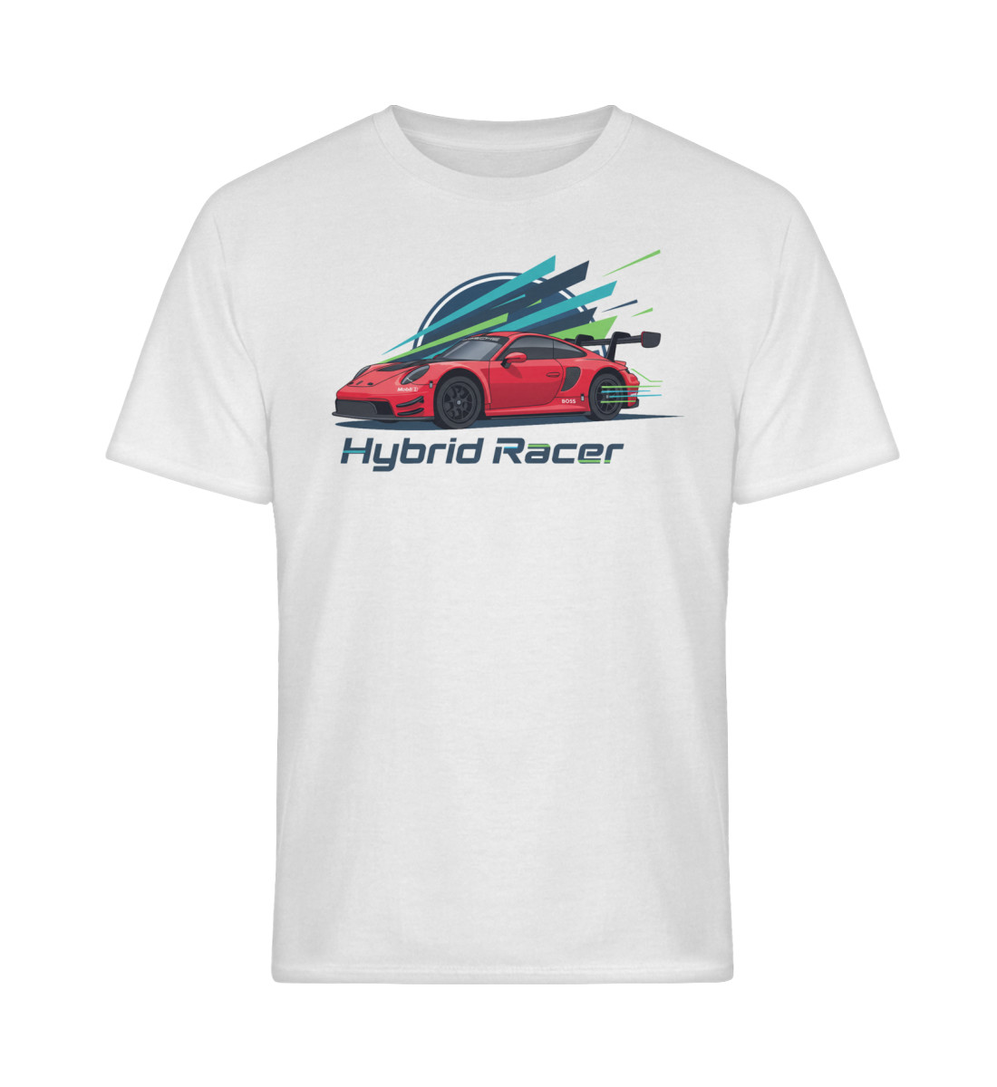 Hybrid Racer – Hotlap - Softstyle T-Shirt-3